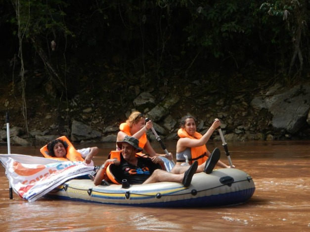 Navegamos na Selva do Peru